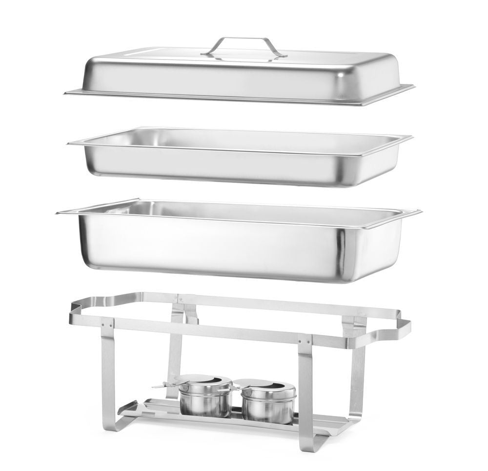 Huur bain-marie inclusief 2 brandpasta's