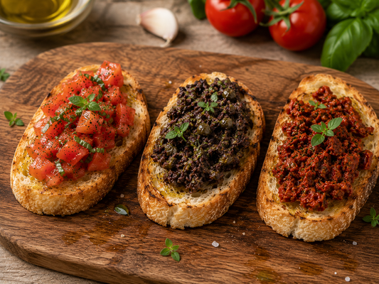 🍅 Bruschetta Trio Italiano
